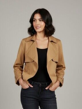 Romeo & Juliet Couture Tan Coat